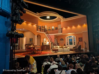 Hayes Theater Orchestra J3 view from seat photo