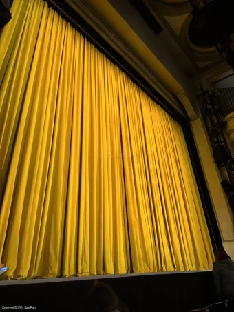 Fortune Theatre Stalls B1 view from seat photo