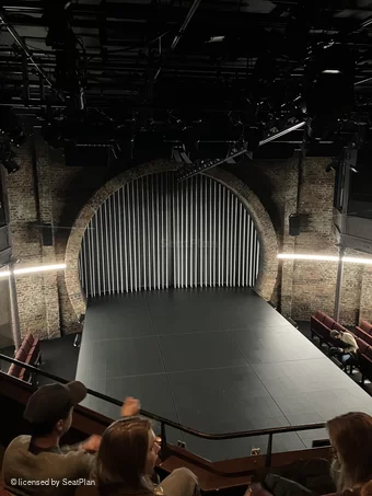 Almeida Theatre Circle C12 view from seat photo