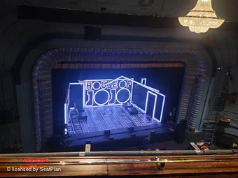 Alexandra Theatre Grand Upper Circle A25 view from seat photo