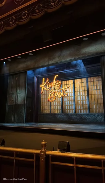 London Coliseum Stalls C11 view from seat photo