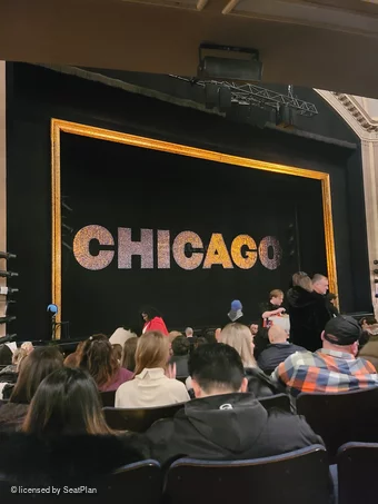 Ambassador Theatre Orchestra L13 view from seat photo