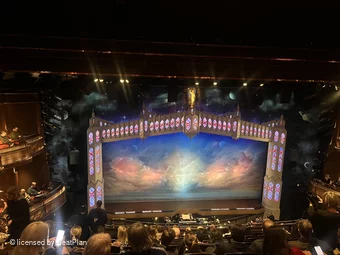 Prince of Wales Theatre Circle L31 view from seat photo