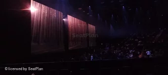 ABBA Arena Block F B3 view from seat photo