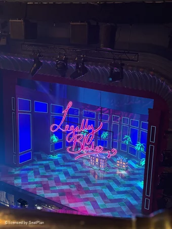 Alexandra Theatre Grand Upper Circle A4 view from seat photo