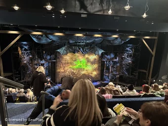 Gershwin Theatre Mezzanine H102 view from seat photo