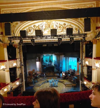 Lyric Theatre Grand Circle C14 view from seat photo
