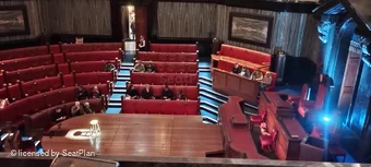 London County Hall North Gallery A40 view from seat photo