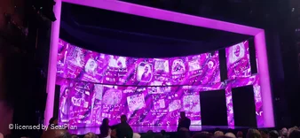 August Wilson Theatre Orchestra K5 view from seat photo