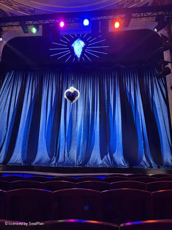 Criterion Theatre Stalls H10 view from seat photo