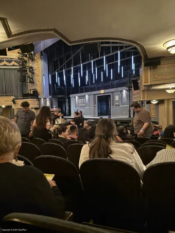 Gerald Schoenfeld Theatre Orchestra N28 view from seat photo