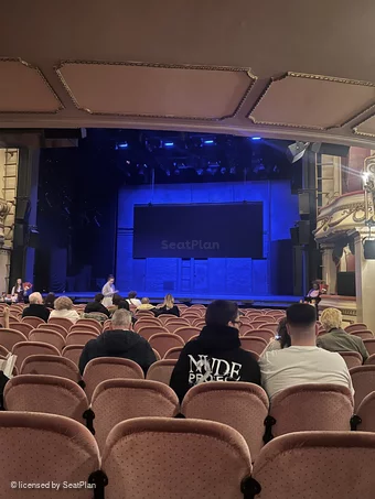 Noel Coward Theatre Stalls P9 view from seat photo