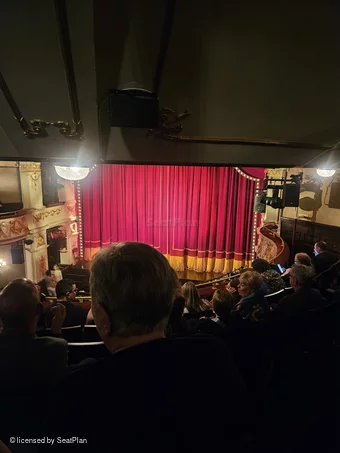 Garrick Theatre Dress Circle E6 view from seat photo