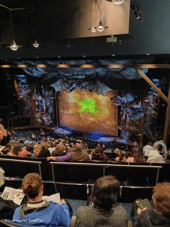 Gershwin Theatre Mezzanine J26 view from seat photo