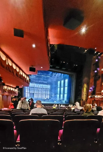 Prince Edward Theatre Stalls V33 view from seat photo