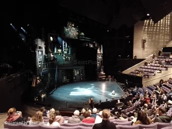 National Theatre - Olivier Stalls M55 view from seat photo
