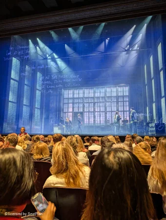 Prince Edward Theatre Stalls G12 view from seat photo