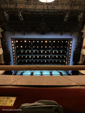 Shaftesbury Theatre Grand Circle A19 view from seat photo