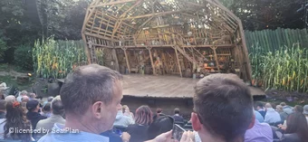 Regent's Park Open Air Theatre Lower Centre I21 view from seat photo