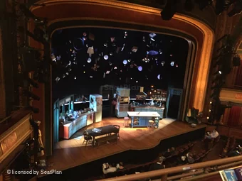 Todd Haimes Theatre Balcony B136 view from seat photo