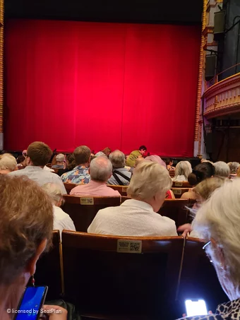 Harold Pinter Theatre Stalls L9 view from seat photo