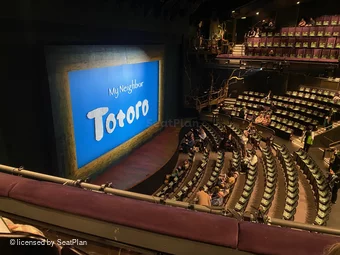 Gillian Lynne Theatre Circle B73 view from seat photo