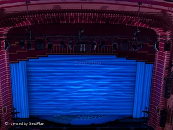 New Theatre Oxford Balcony D26 view from seat photo