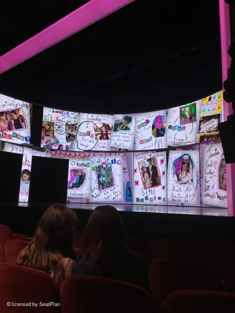 August Wilson Theatre Orchestra E12 view from seat photo