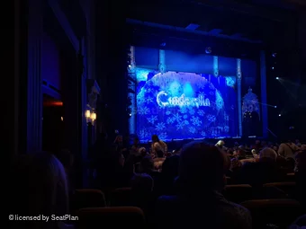 Regent Theatre Stalls K40 view from seat photo