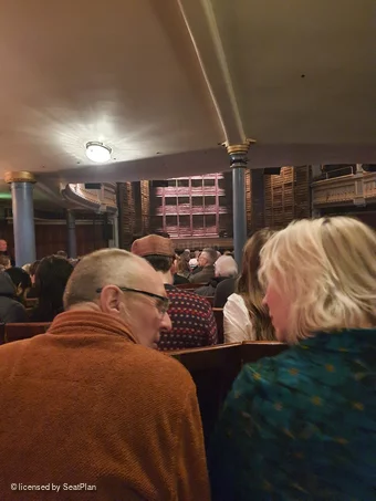 Harold Pinter Theatre Stalls U14 view from seat photo