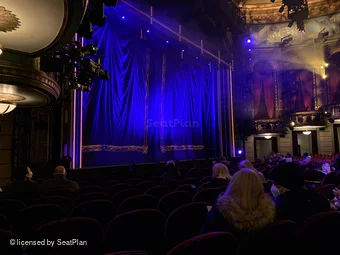 Lena Horne Theatre Orchestra H17 view from seat photo