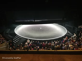 National Theatre - Olivier Circle A52 view from seat photo