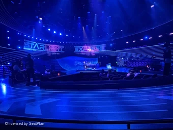 Wembley Park Theatre Platform 1 B13 view from seat photo