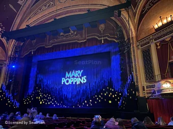 Liverpool Empire Stalls K14 view from seat photo