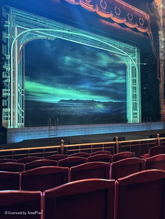 London Coliseum Stalls F35 view from seat photo