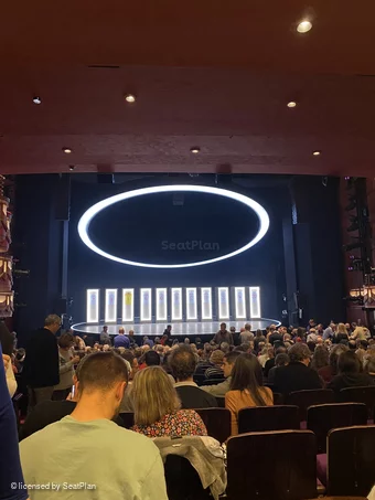 Prince Edward Theatre Stalls X23 view from seat photo