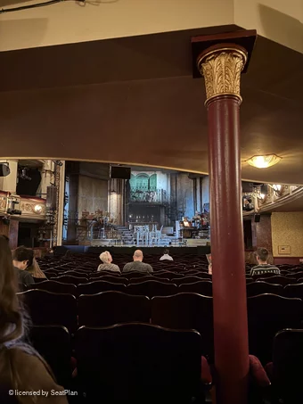 Lyric Theatre Stalls T7 view from seat photo