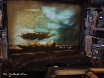 Sondheim Theatre Dress Circle A20 view from seat photo