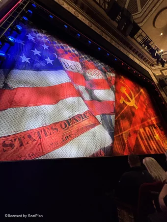 Imperial Theatre Orchestra AA1 view from seat photo