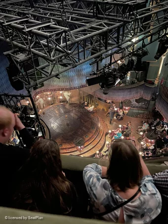 Playhouse Theatre Upper Circle D20 view from seat photo