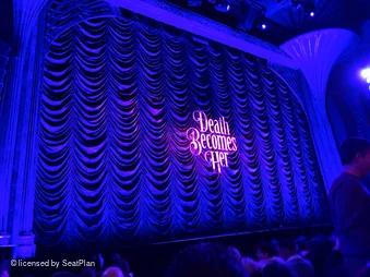 Lunt-Fontanne Theatre Orchestra G7 view from seat photo