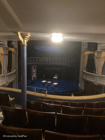 Harold Pinter Theatre Dress Circle F10 view from seat photo