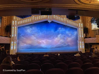 Eugene O'Neill Theatre Orchestra P111 view from seat photo