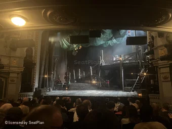 Ambassadors Theatre Stalls K5 view from seat photo