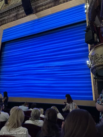 Novello Theatre Stalls H3 view from seat photo