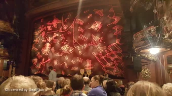 Lyceum Theatre Stalls M11 view from seat photo