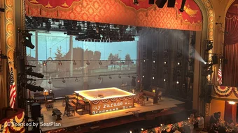 Bernard B. Jacobs Theatre Mezzanine C11 view from seat photo