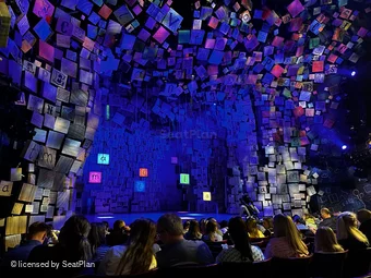 Cambridge Theatre Stalls K27 view from seat photo