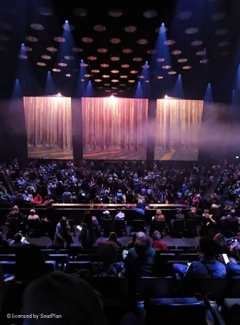 ABBA Arena Block H H17 view from seat photo