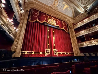Royal Opera House Orchestra Stalls D5 view from seat photo